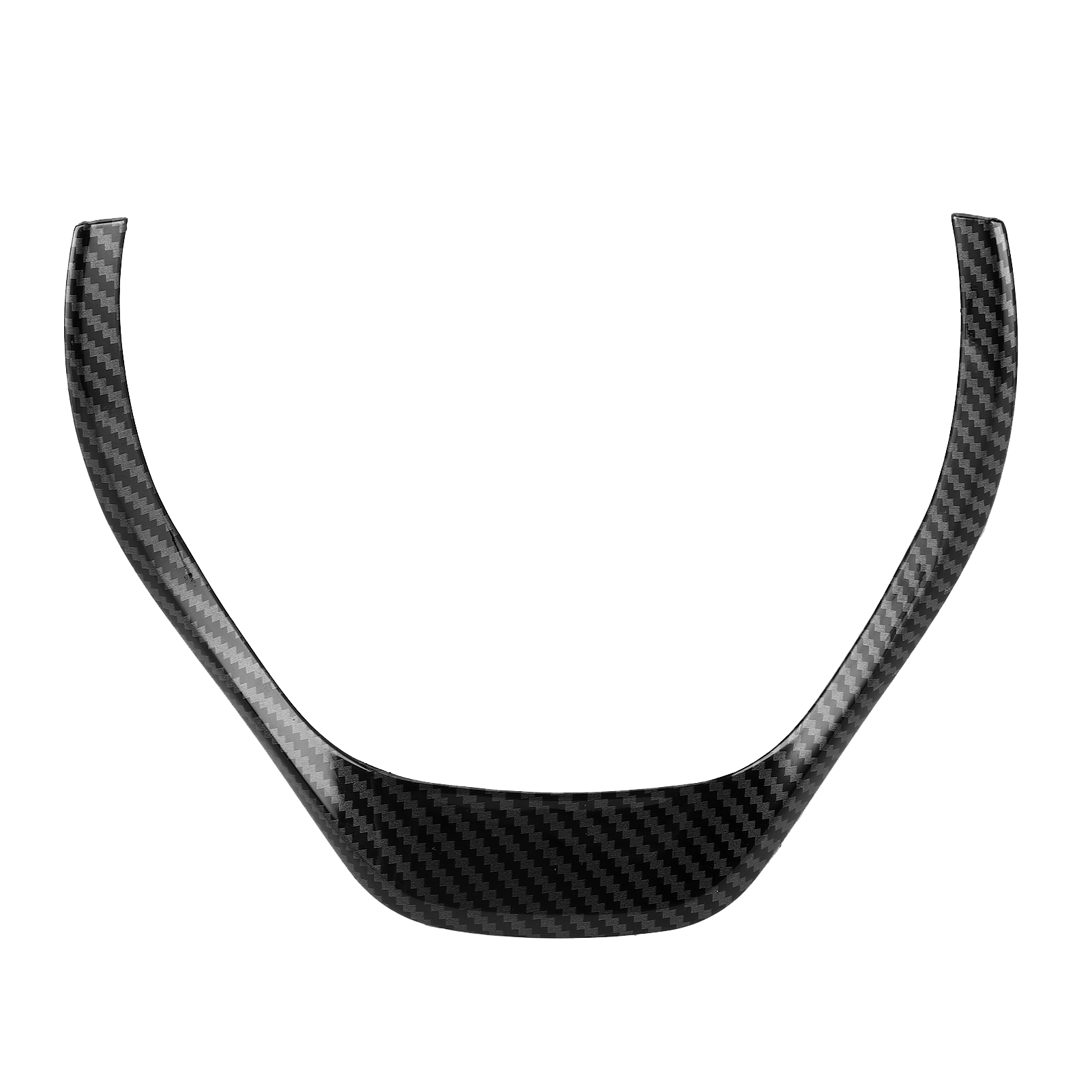 Lenkrad-interieurleisten Für 3er Und 4er Bmw (f30, F31, F34, F32), Glänzend Schwarz, Carbonfaser-optik