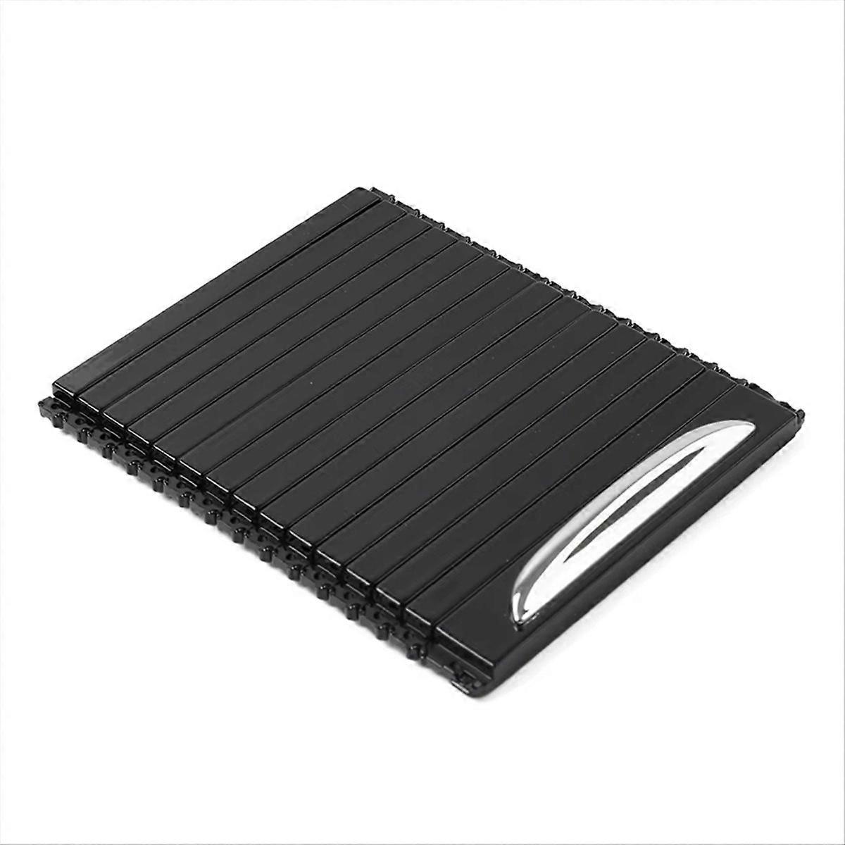 C2d60258 Getränkehalter Für Die Mittelkonsole Mit Rollverschluss, Verschiebbares Innenraumzubehör, Schwarz, 1 Stück