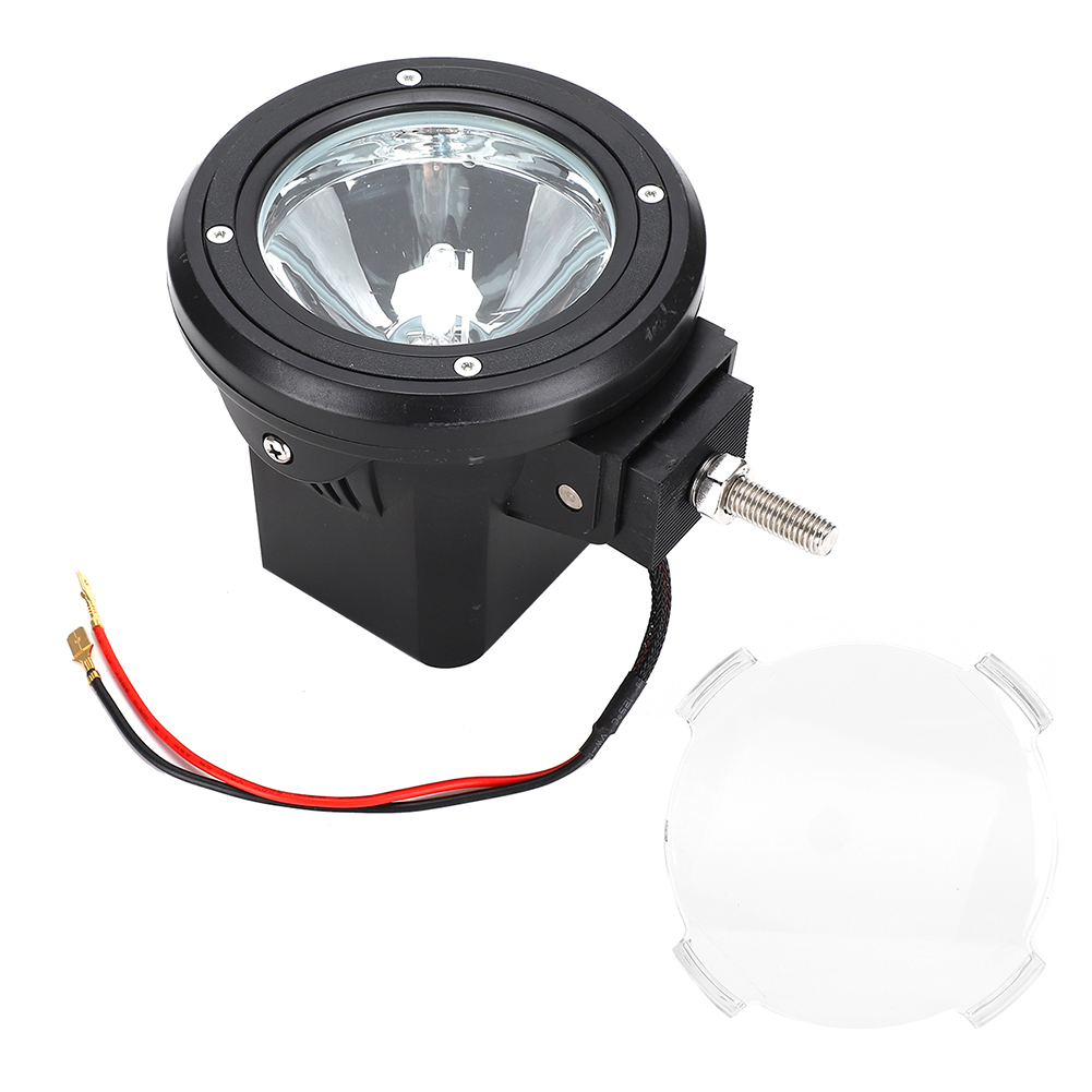 Hid 12-24v 55w 4-zoll Schwarzer Frontstoßstangen-dachscheinwerfer Für Abenteuerangeln