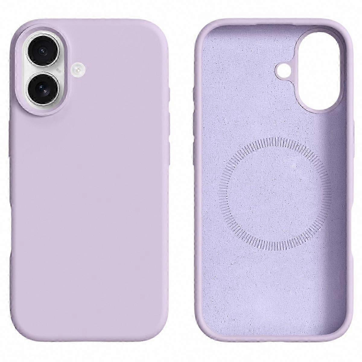 Flüssigsilikon-schutzhülle Aus Pc, Kompatibel Mit Magsafe Für Iphone 17, Stoßfester Schutz, Angenehme Haptik, Schlankes Design, Schwarz