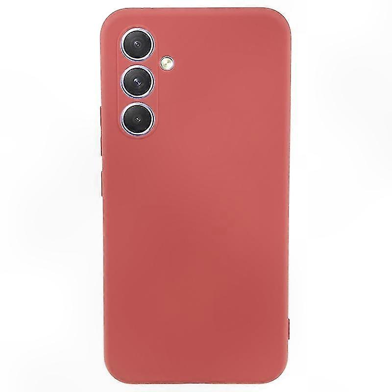 Faserverstärkte Tpu-hülle Für 5g-smartphones – Gummierter Schutz, Kompatibel Mit Samsung Galaxy A54, Schwarz