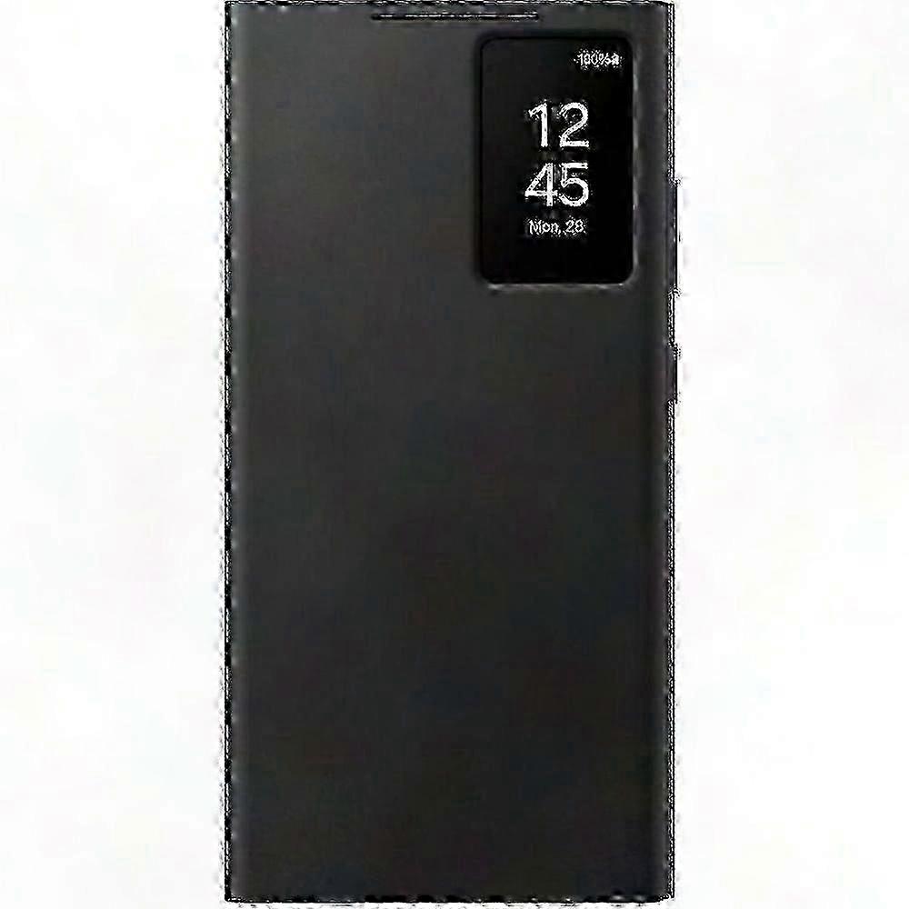 Smart View Wallet Case Für Galaxy S23 Ultra, Schwarz, Magnetisches Klappcase, Rundumschutz, Hochwertige Verarbeitung, Kompatibel Mit Kabellosen Geräten