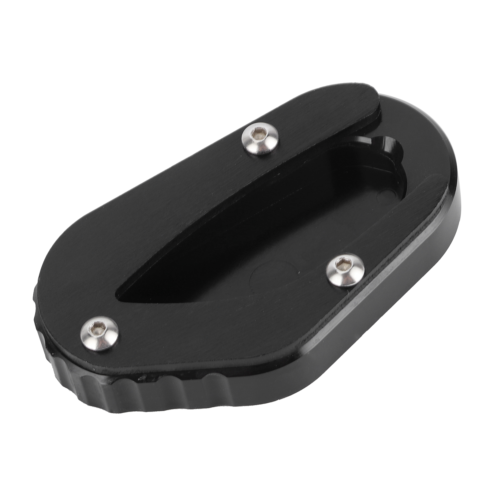 Verlängerte Halterung Für Motorrad-seitenständer, Ständerverlängerung Kompatibel Mit Triumph Bonneville T100 / T120, Schwarz.