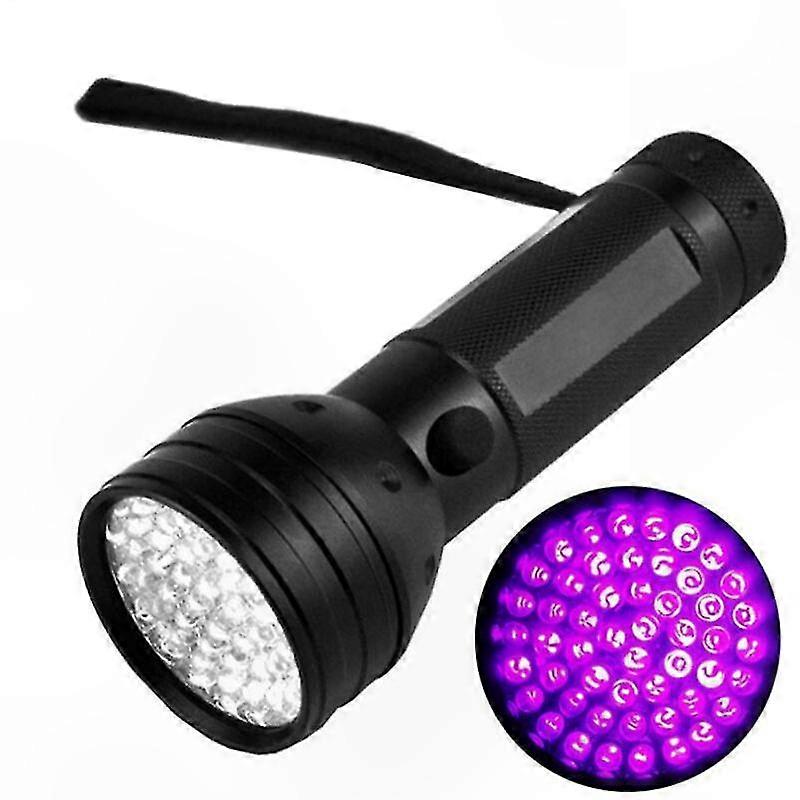 Uv-taschenlampe Mit 51 Leds Zum Nachweis Von Tier- Und Skorpionflecken, Für Fluoreszenztests, Urin- Und Banknotenuntersuchungen Tragbare Schwarzlichtlampe