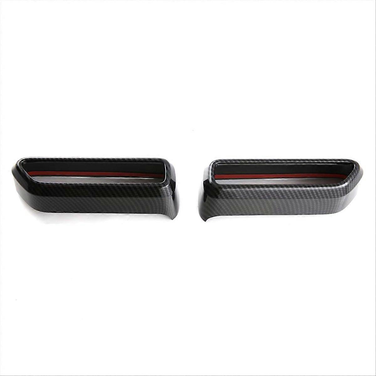 2 Stück Lüftungsgitter Für Die Armaturentafel Der Klimaanlage, Innenraum-luftauslassgitter, Auto-ersatzteil, Schwarze Ausführung, Doppelset