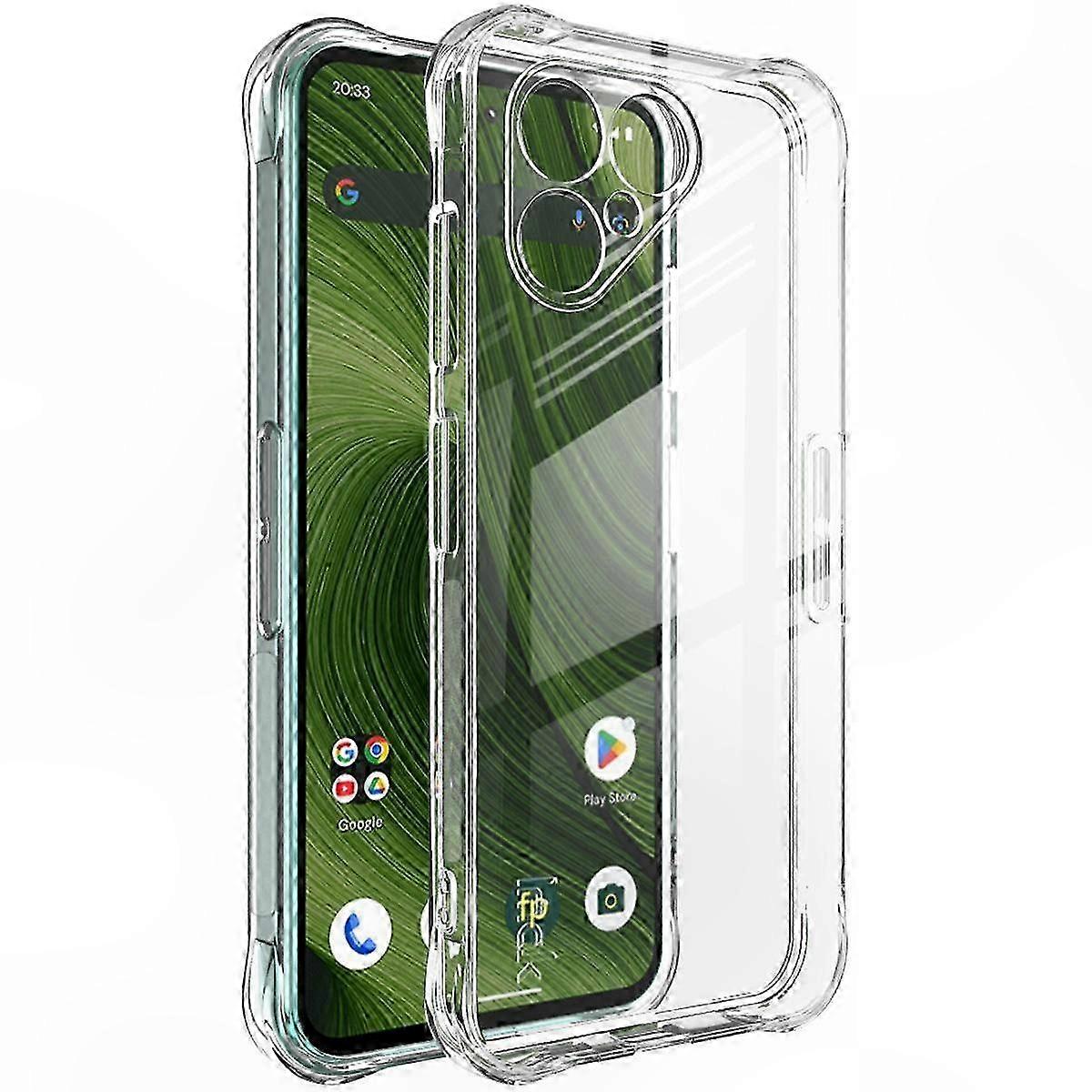 Schutzhülle Für Fairphone Gen.6 / E / Os Gen.6, Stoßfeste Tpu-hülle Mit Airbag, Schlagfeste Hülle, Handy-zubehör, Schwarz