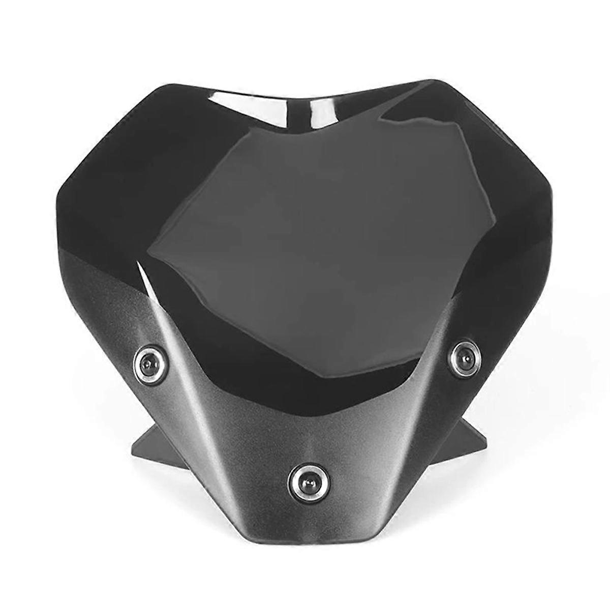 Schwarz Getönte Windschutzscheibe Für Bmw S1000r, Motorrad-frontschutz, Getönte Windschutzscheibe, Ersatzteil, Kompatibel Mit 2014-2019, Sportlicher Stil.