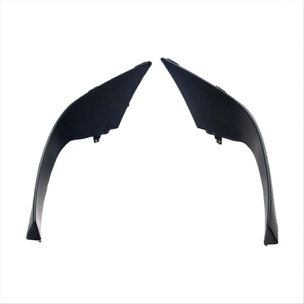 Paar Untere Frontstoßstangenblenden Für Porsche 95b 2015-2018, Schwarze Schutzleisten, 2-teiliges Set, Ästhetischer Ersatz.
