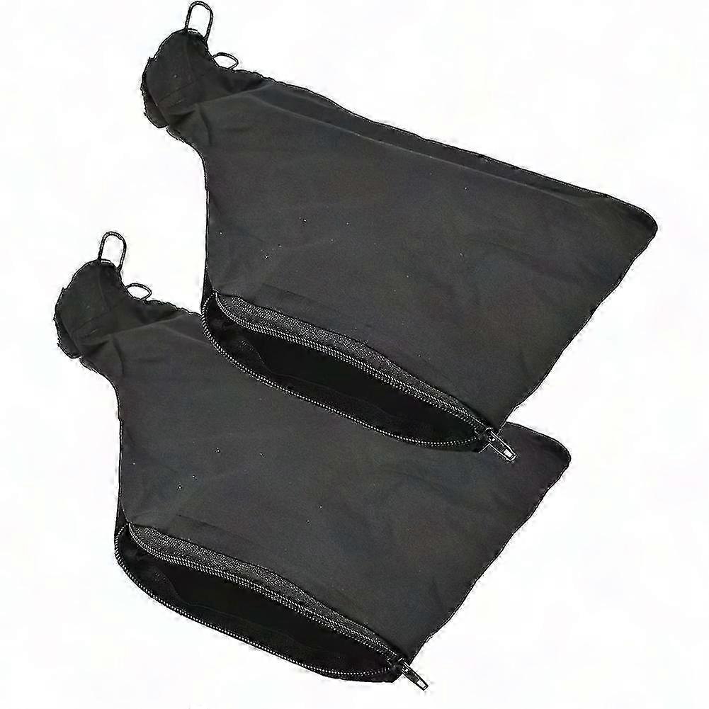 Schwarzer Staubbeutel Mit Reißverschluss Und Metallhalterung, Für Gehrungssäge Modell 255, 2er-pack.