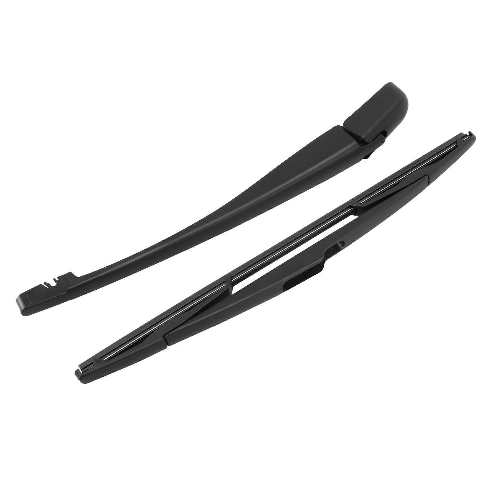 Schwarze Scheibenwischerblätter Mit Hinterem Arm Für Peugeot 206 Und 207, Ersatzteilset, Hochleistungswischleistung, Langlebiges Autozubehör.