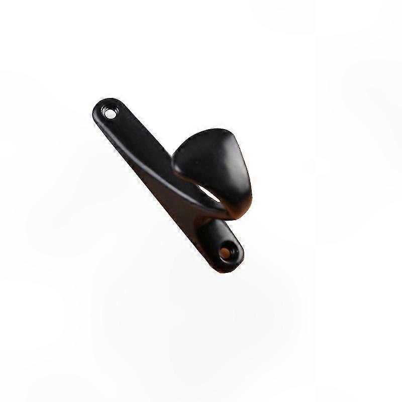 Schwarze Metall-wandhaken, 8er-set Mit Befestigungsschrauben, Einfache Haken Zur Aufbewahrung In Badezimmer, Küche, Schlafzimmer Und Eingangsbereich.