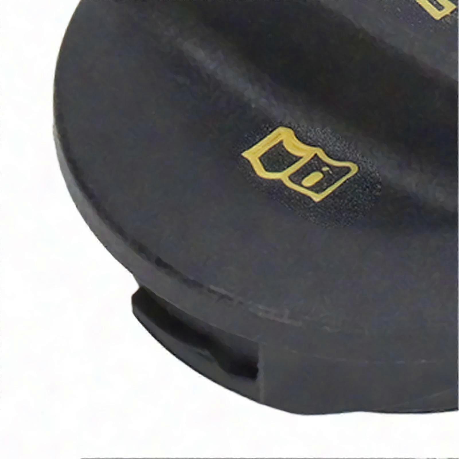 Schwarze Abs-öleinfülldeckel 06k103485a Für 1,8-l- Und 2,0-l-motoren, Kompatibel Mit Cc 2012–2017, 2-teiliges Set