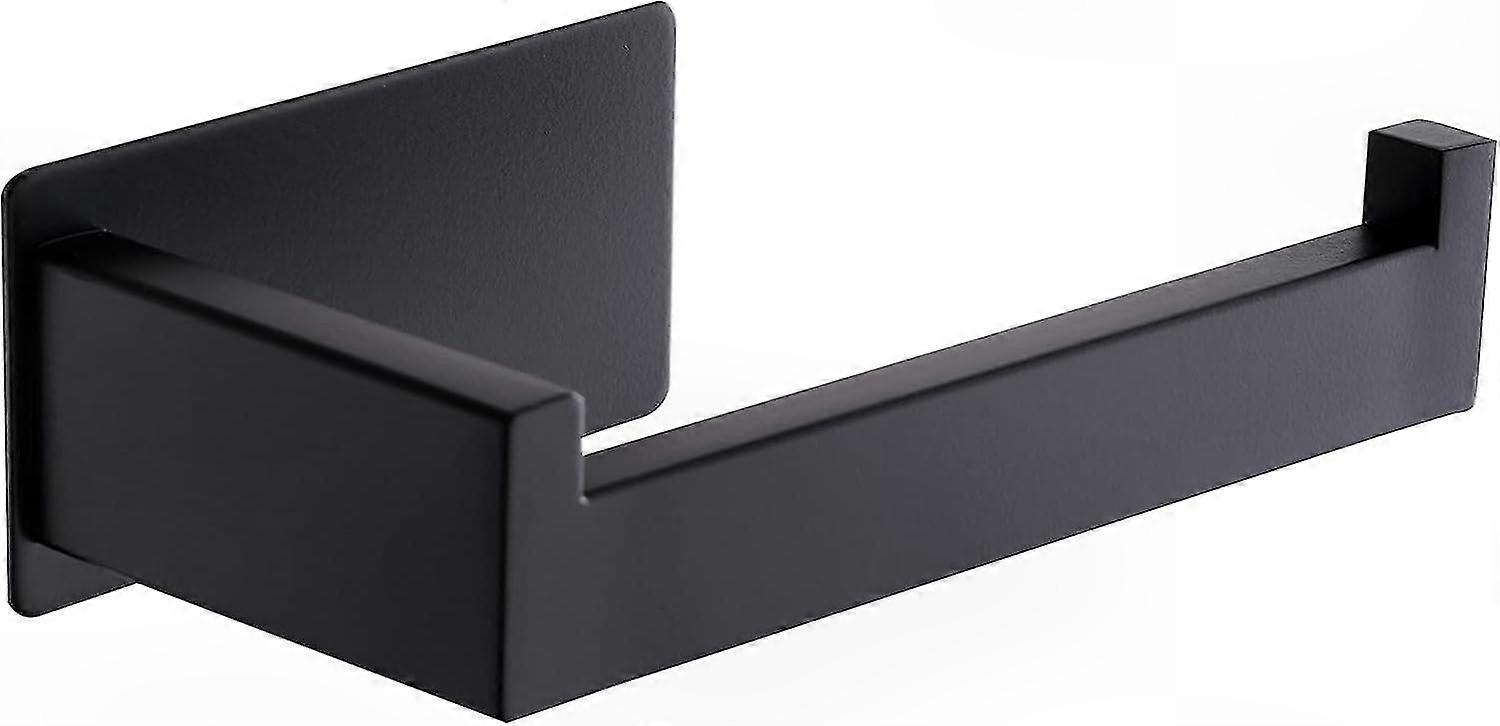 Wandmontierter Papierhandtuchspender, Bohrfreier Rollenhalter Für Küche Und Bad, Schwarze Ausführung
