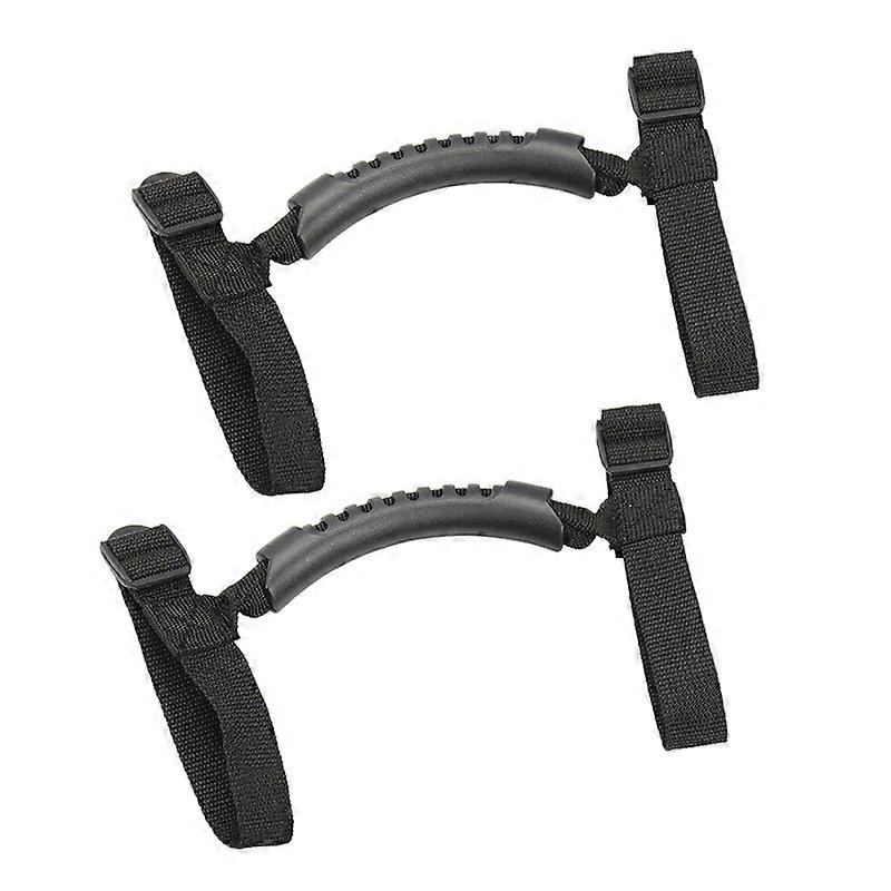 2 Schwarze Haltegriffe Für Jeep Wrangler Yj Tj Jk Jku 1987-2020