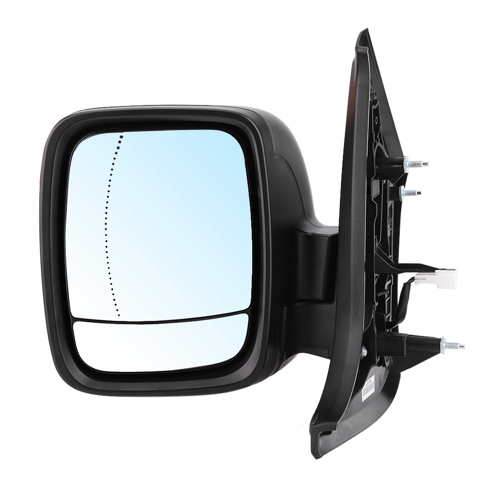 Linker Elektrischer Schwarzer Außenspiegel Mit Reflektor 4422962, Kompatibel Mit Renault Trafic 2014-2019