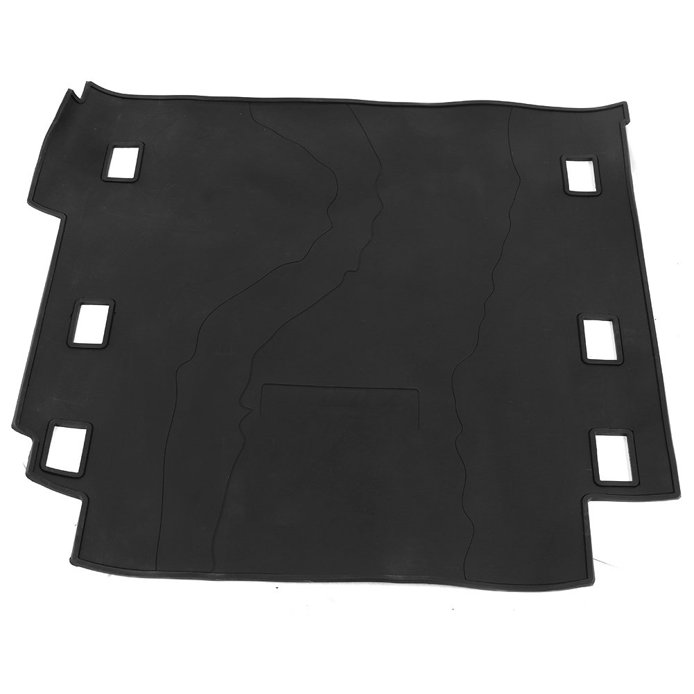 Schwarze Kofferraummatte Aus Gummi Für Jeep Wrangler Jk Ab 2018, Universelles Autozubehör