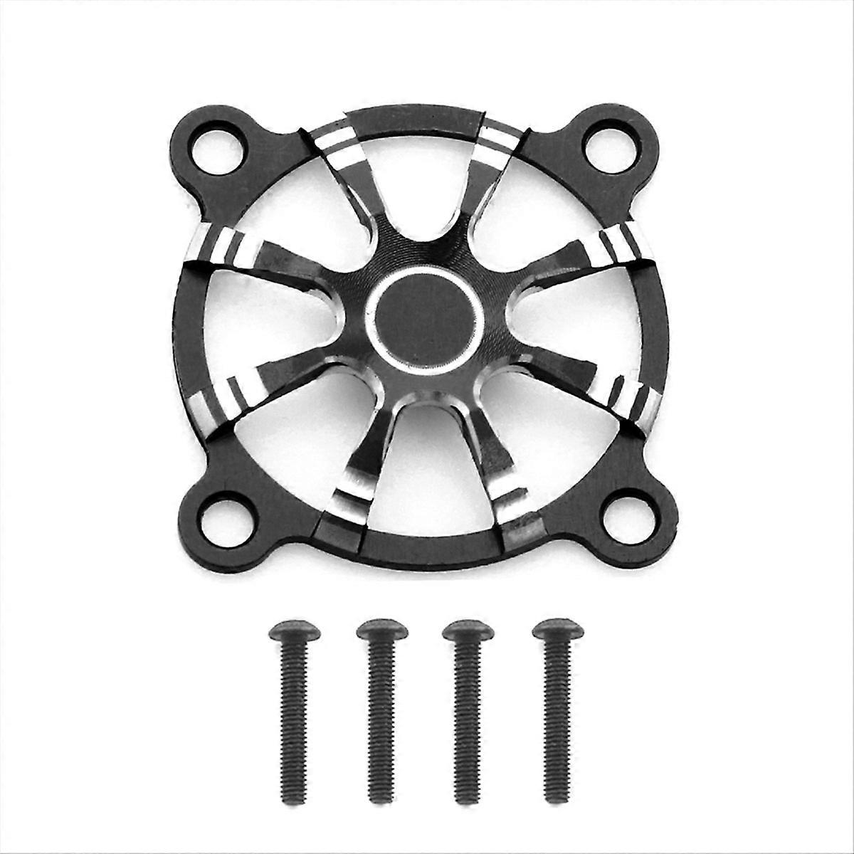 30x30mm Lüftungsgitter Aus Aluminiumlegierung Für Rc-motoren, Schwarz, Leicht Und Langlebig, Kühlkörperschutz