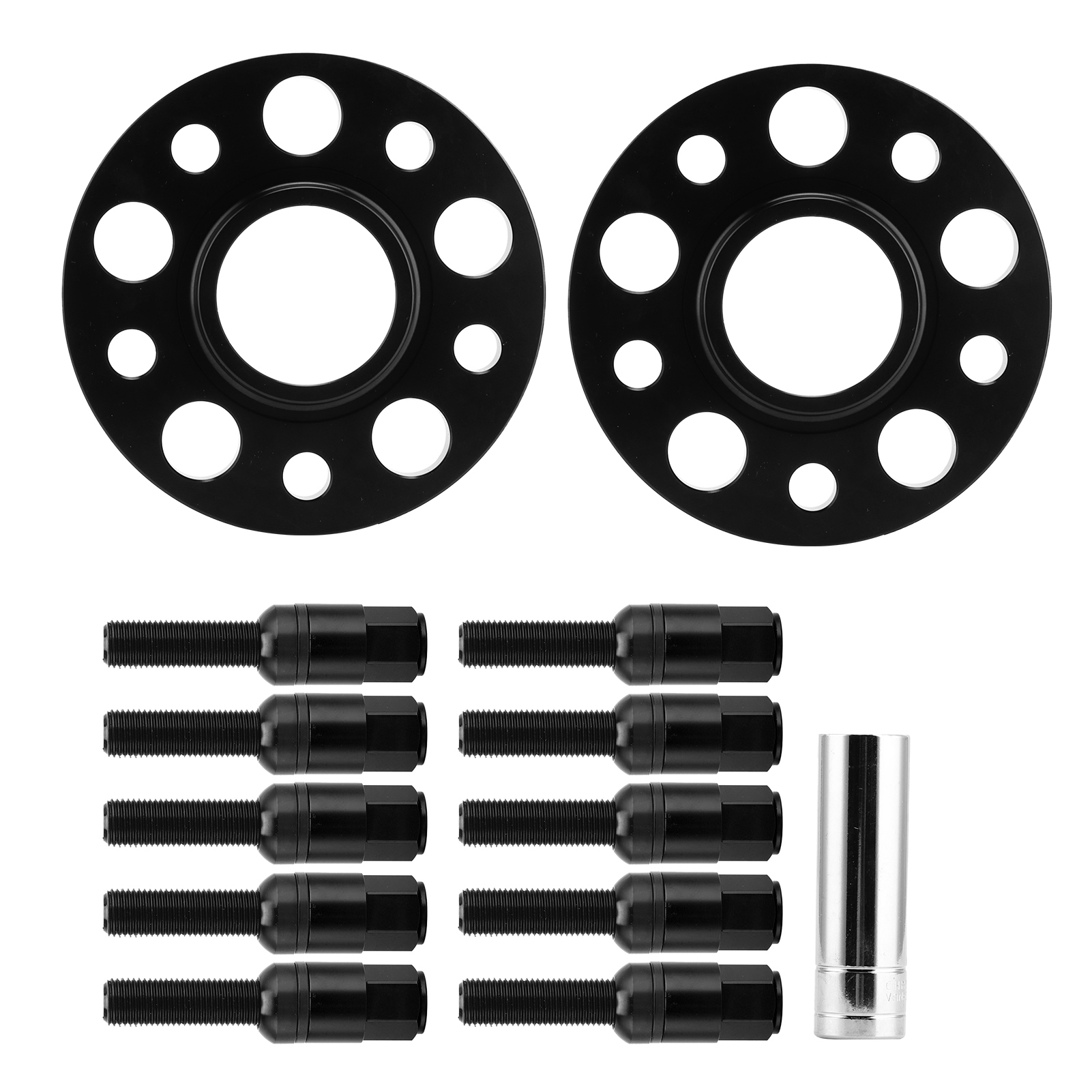 M14x1,25 Spurverbreiterungssatz Mit 20-mm-flansch, Schwarzes Ersatzteil Für 1er F40 2019-2020