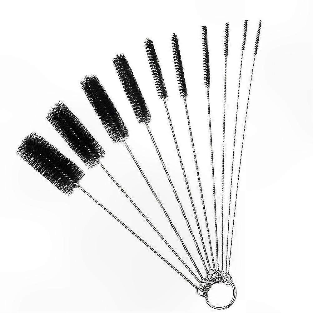 Reinigungsbürste Für Edelstahlflaschen, 10-teiliges Set, 20,8 Cm, Schwarz, Körperpflege-accessoire