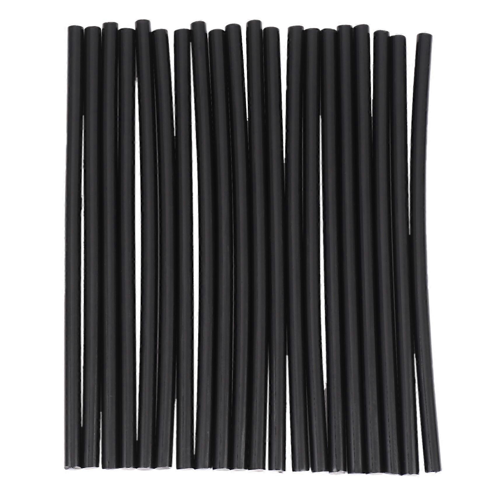 Packung Mit 20 Schwarzen Heißklebesticks 200 Mm X 7 Mm Für Heißklebepistolen, Reparaturen Und Heimwerkerprojekte.