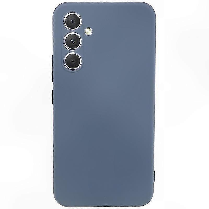 Tpu-hülle Mit Faserfutter Für 5g-smartphones – Gummierter Schutz, Kompatibel Mit Samsung Galaxy A54, Schwarz