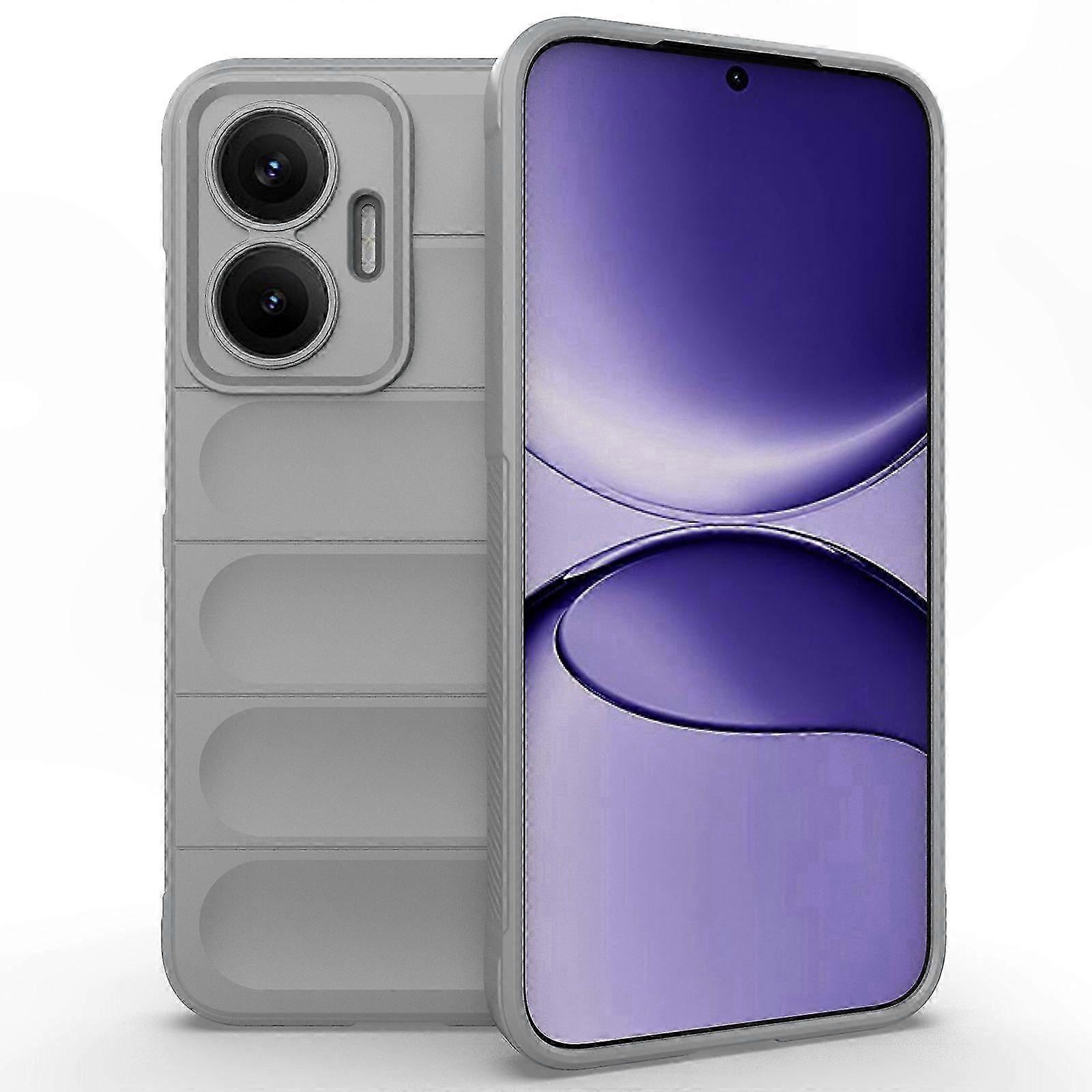 Poco F7 Handyhülle, Weiche Tpu-hartschale, Verstärkter Stoßschutz Für 5g-smartphones, Rutschfeste, Strukturierte Rückseite, Stoßfeste Abdeckung, Kompatibel Mit Xiaomi Poco F7, Elegantes Schwarz, Robus