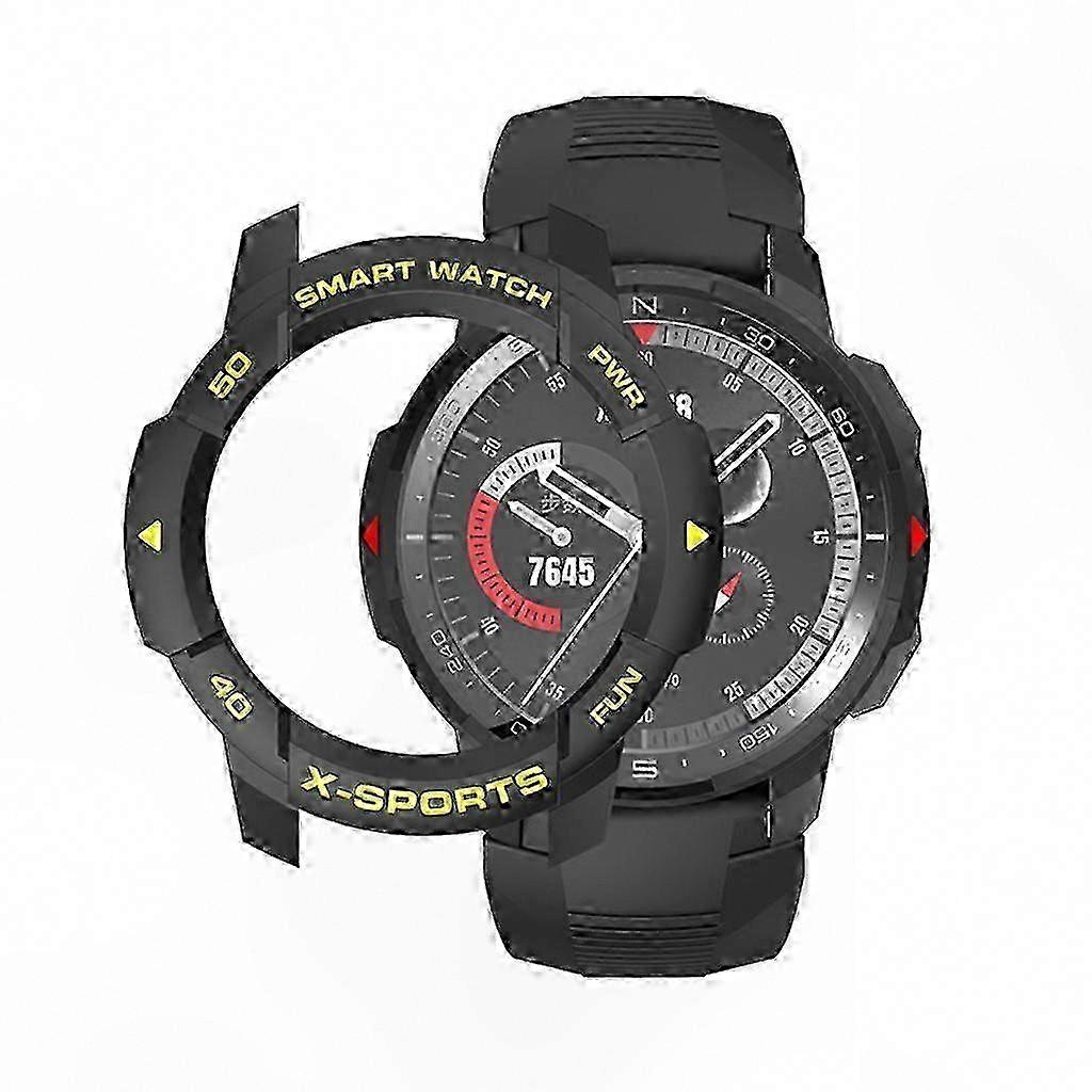 Schutzhülle Für Honor Gs Pro Aus Kratzfestem Tpu, Schlank Und Leicht, Stoßfest, Kompatibles Ersatzzubehör Für Smartwatches, Schwarz, Einheitsgröße