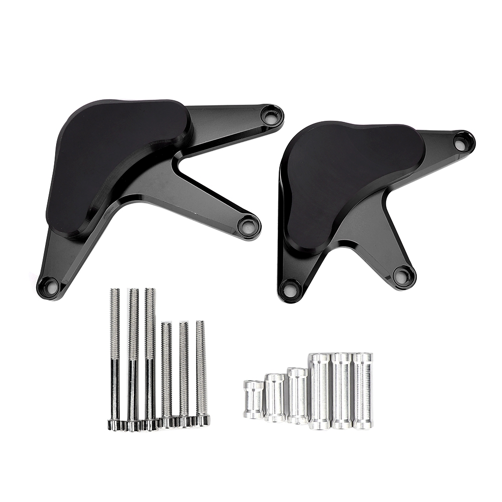 Motorschutzbügel Für Honda Cbr1000rr 2008-2017, Schwarze Sturzpads, Stoßfest.