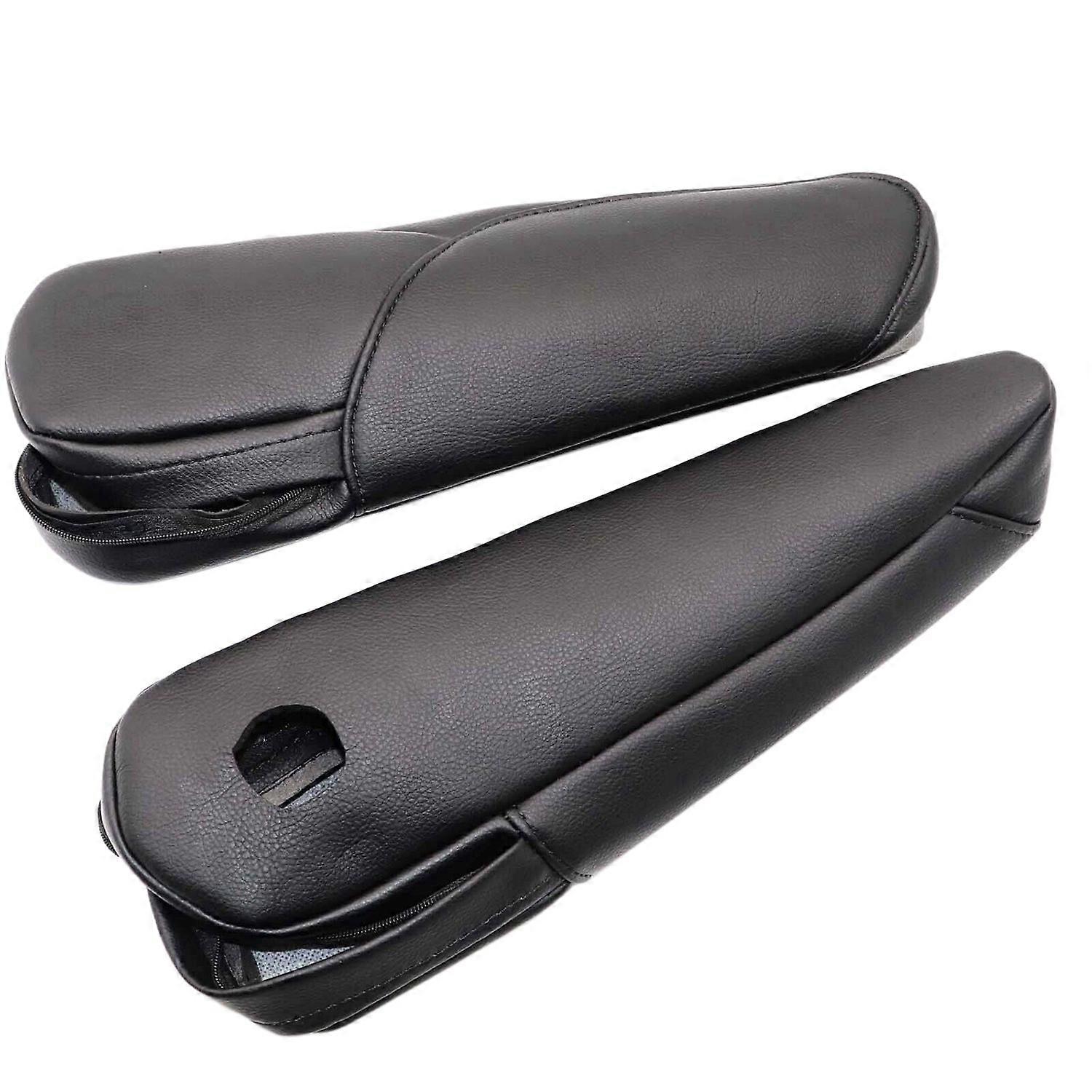 Schwarze Lederarmlehne Für Seat 2007–2009, Komfortable Seitenarmlehne Mit Universeller Befestigung