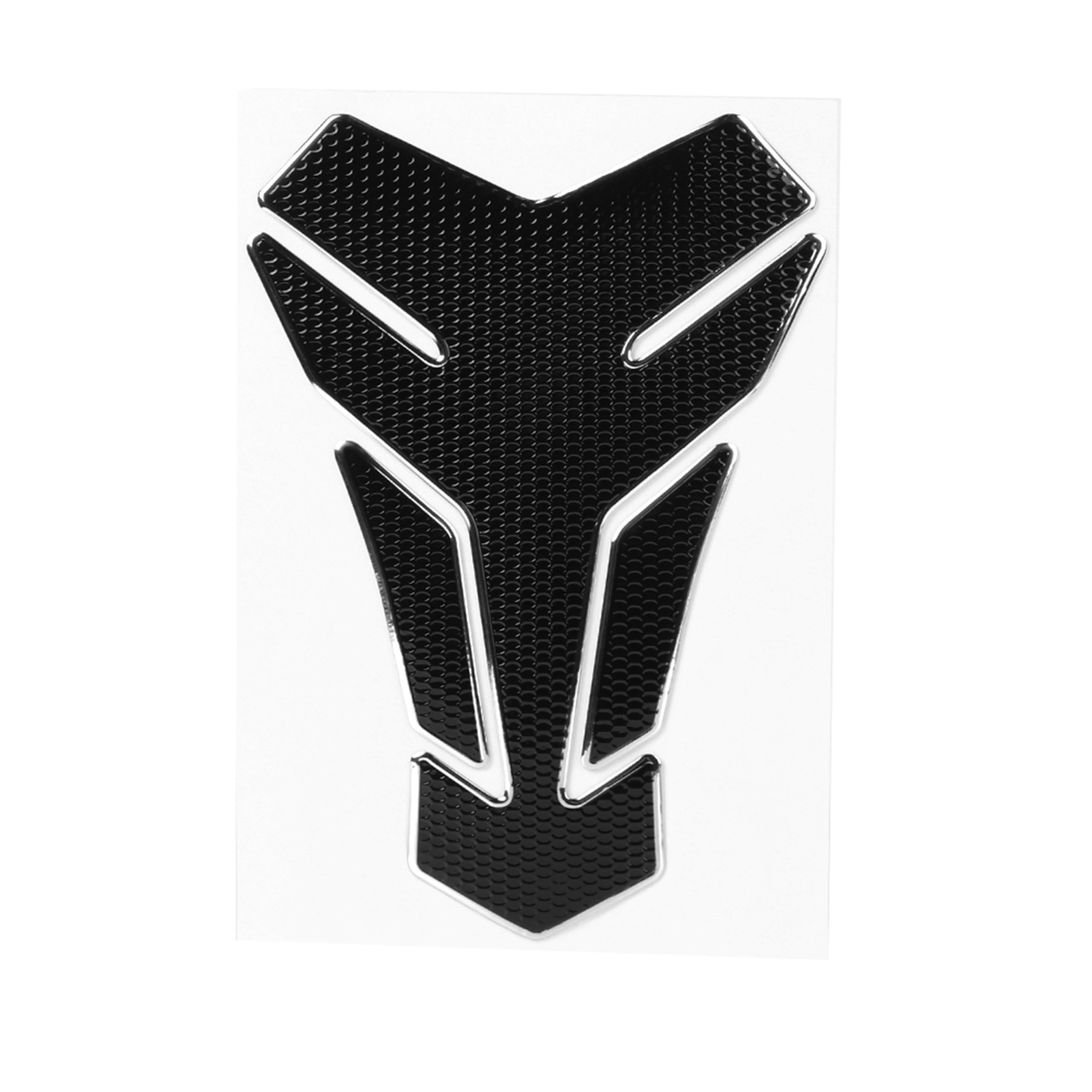 Yamaha Motorrad-tankaufkleber, Dekorativer Anti-rutsch-schutz, Schwarz Und Silber
