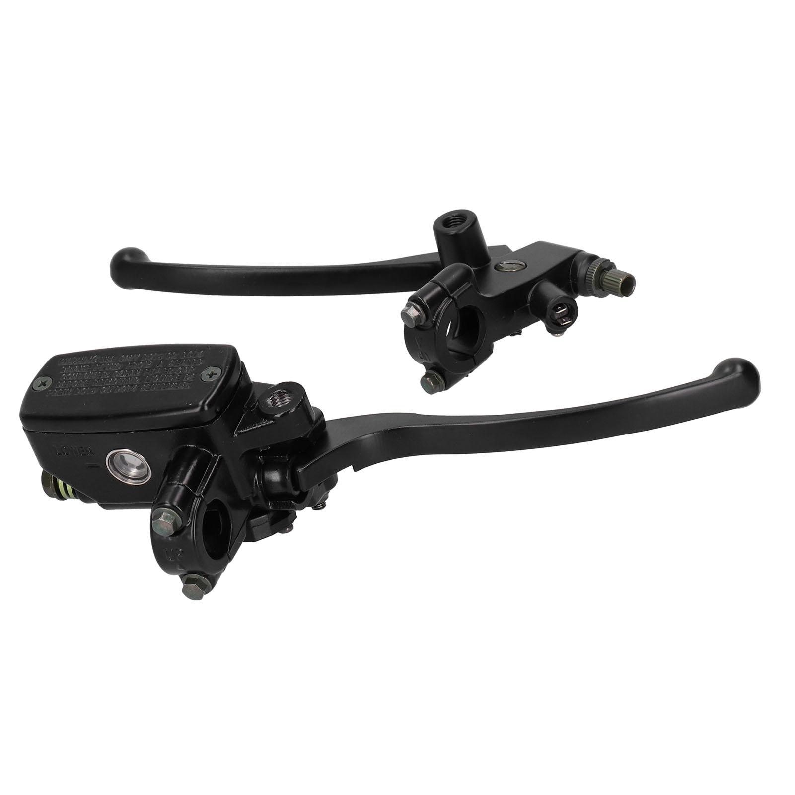 22 Mm Universal-motorrad-hydraulikkupplungs- Und Bremshebel, Schwarz, Cnc-gefräste Aluminiumlegierung