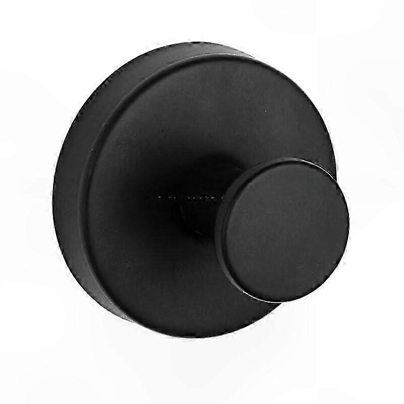 Schwarze Saugnapfhaken, 2er-set, Kleine Größe Für Leichte Aufhängung, Kein Bohren Erforderlich, Ideal Zum Aufhängen Von Leichten Gegenständen, Für Den Innenbereich, Langlebig Und Wiederverwendbar, Dop