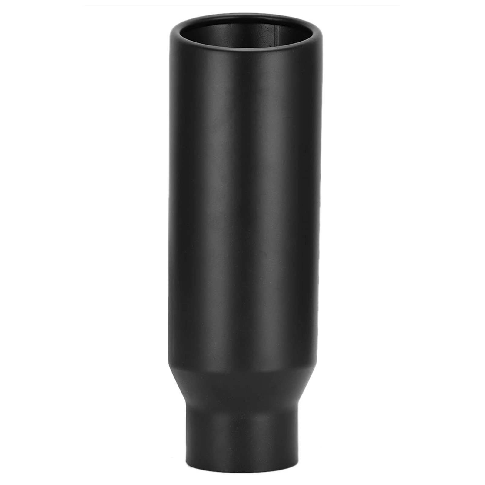 Universelles Schwarzes Edelstahl-auspuffrohr, 80 Mm (3,1 Zoll) Einlass Und 102 Mm (4 Zoll) Auslass Für Automobile