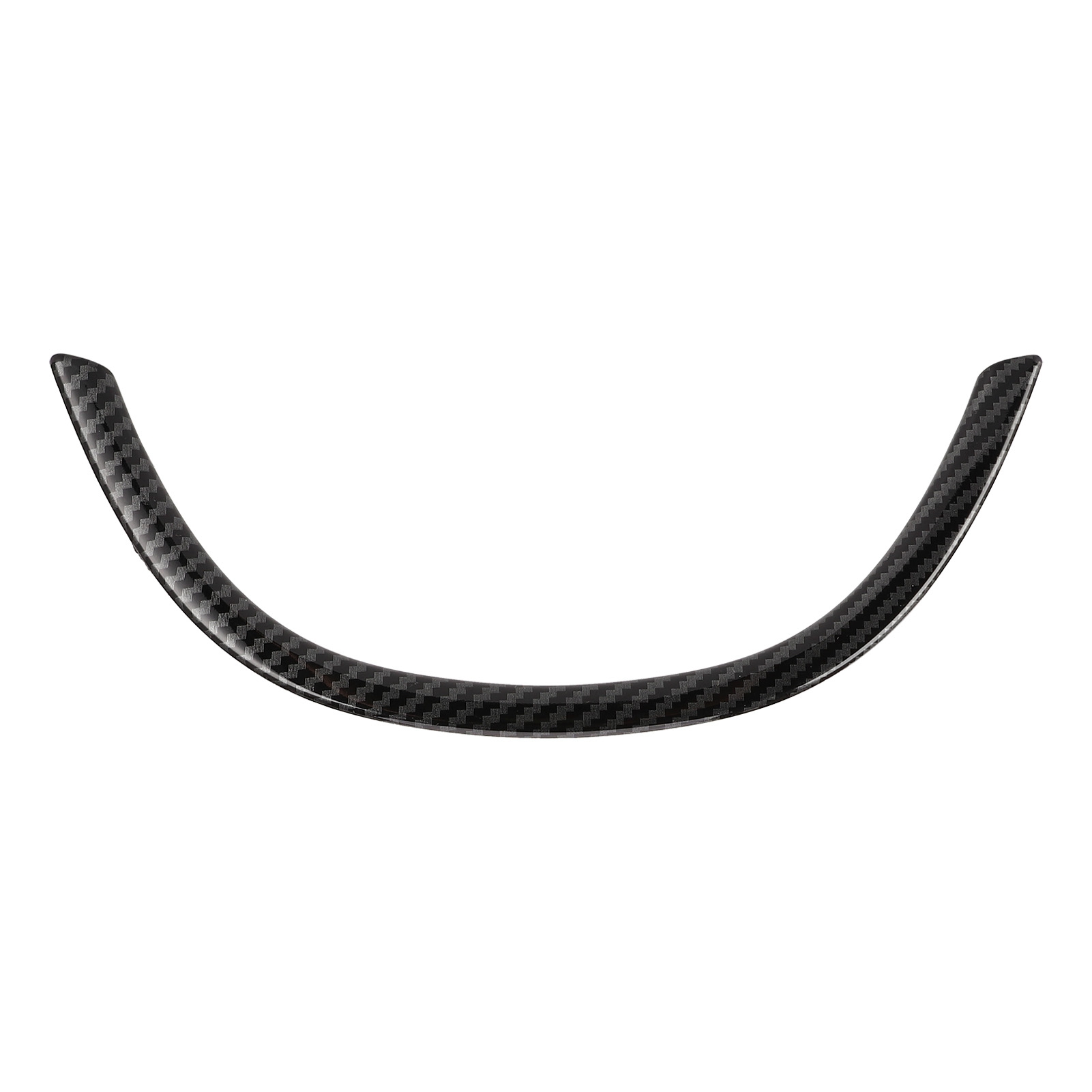 Zierleiste Für Das Lenkrad, Passend Für Bmw 5er F10 (2011–2017), Carbonfaser-optik, Glänzend Schwarz