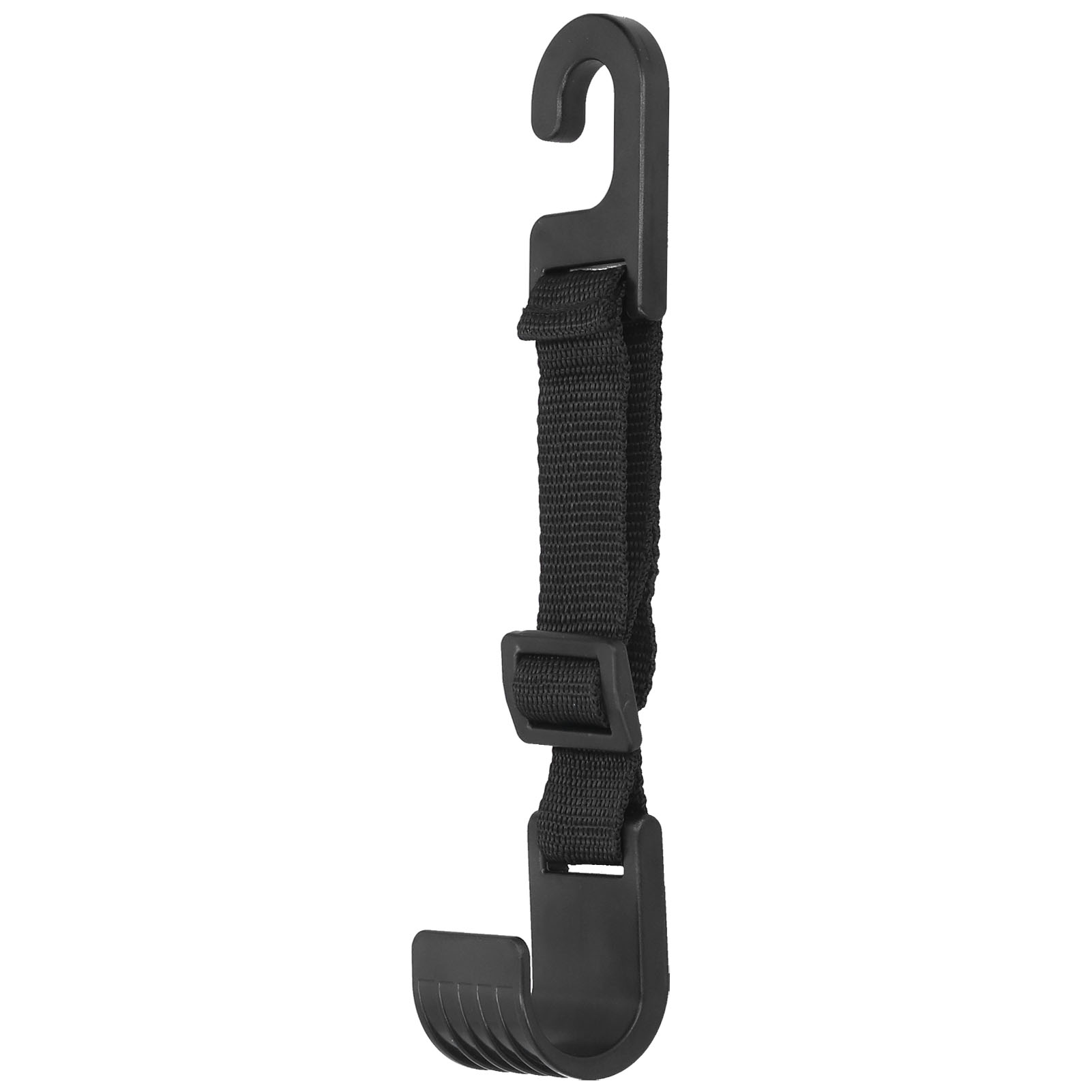 Verstellbarer Auto-kopfstützenhaken, Seitlich Offen, Abgerundet, Schwarz, 5 Kg/11 Lb, Für Handtasche Und Mantel