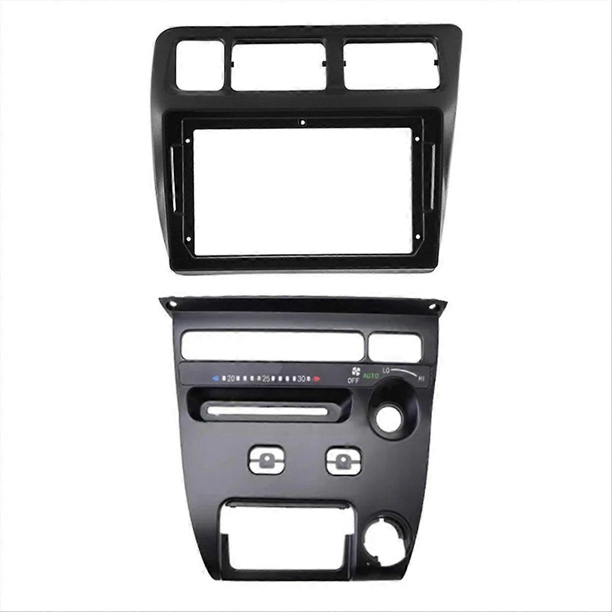 9-zoll-radioblende Für Mercedes Sprinter (1991–1997), Rechtslenker-konsole, 2-din-autoradio-einbaurahmen, Schwarzer Kunststoff, Fahrzeuginnenausstattung