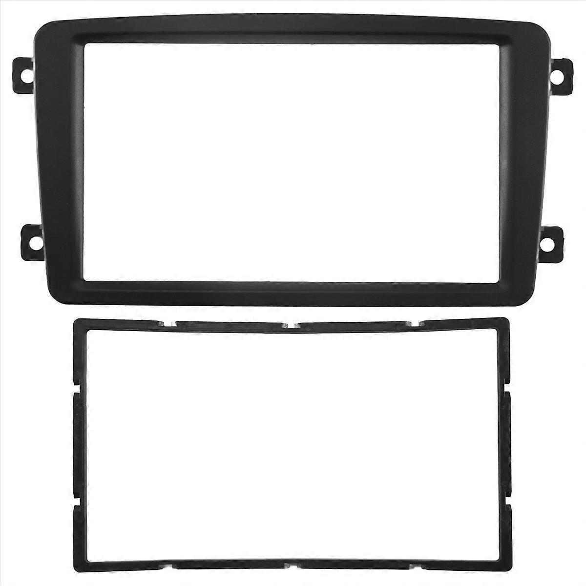 2-din-autoradio-einbaurahmen Für Fahrzeuge Ab Facelift-modell, Armaturenbrettadapter, Zierleiste, Schwarz, Universell Kompatibel