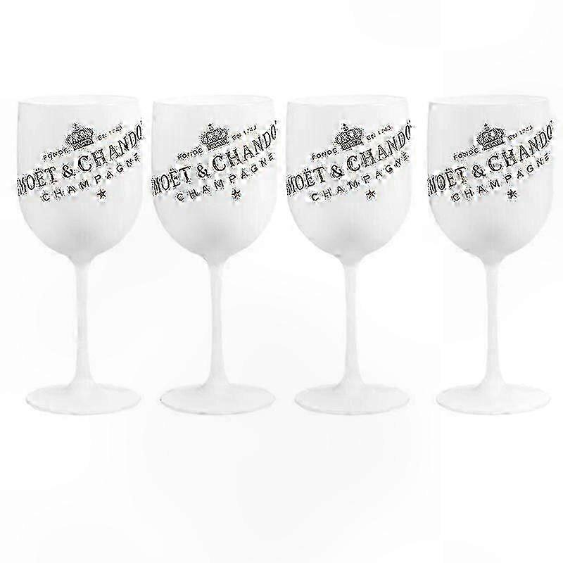 500-ml-champagnergläser Aus Acrylglas, Weingläser Für Partys Und Hochzeiten, 4er-set, Transparent, Wiederverwendbar Für Festliche Anlässe