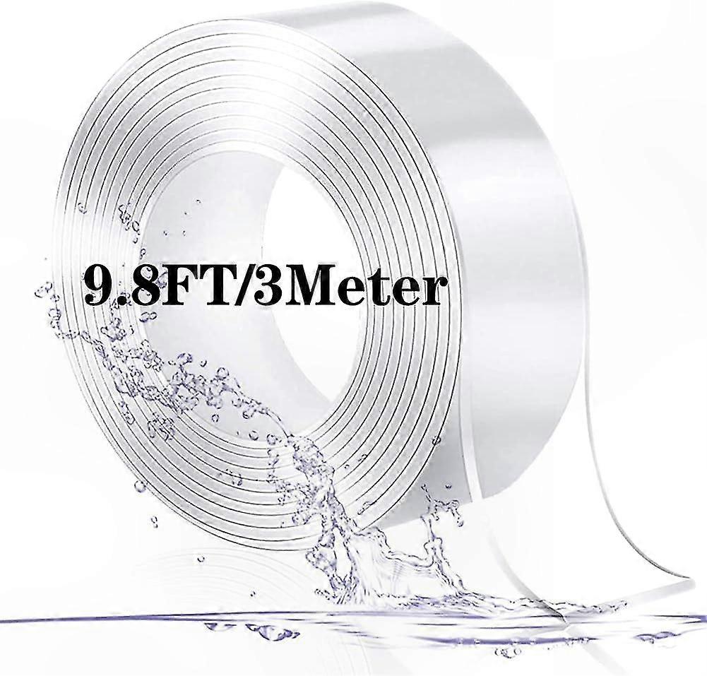 3m Nano Transparentes Doppelseitiges Klebeband, Abwaschbar Und Rückstandsfrei Rückstandsfrei, Leistungsstarke Lösung Für Verschiedene Oberflächen, Langlebig