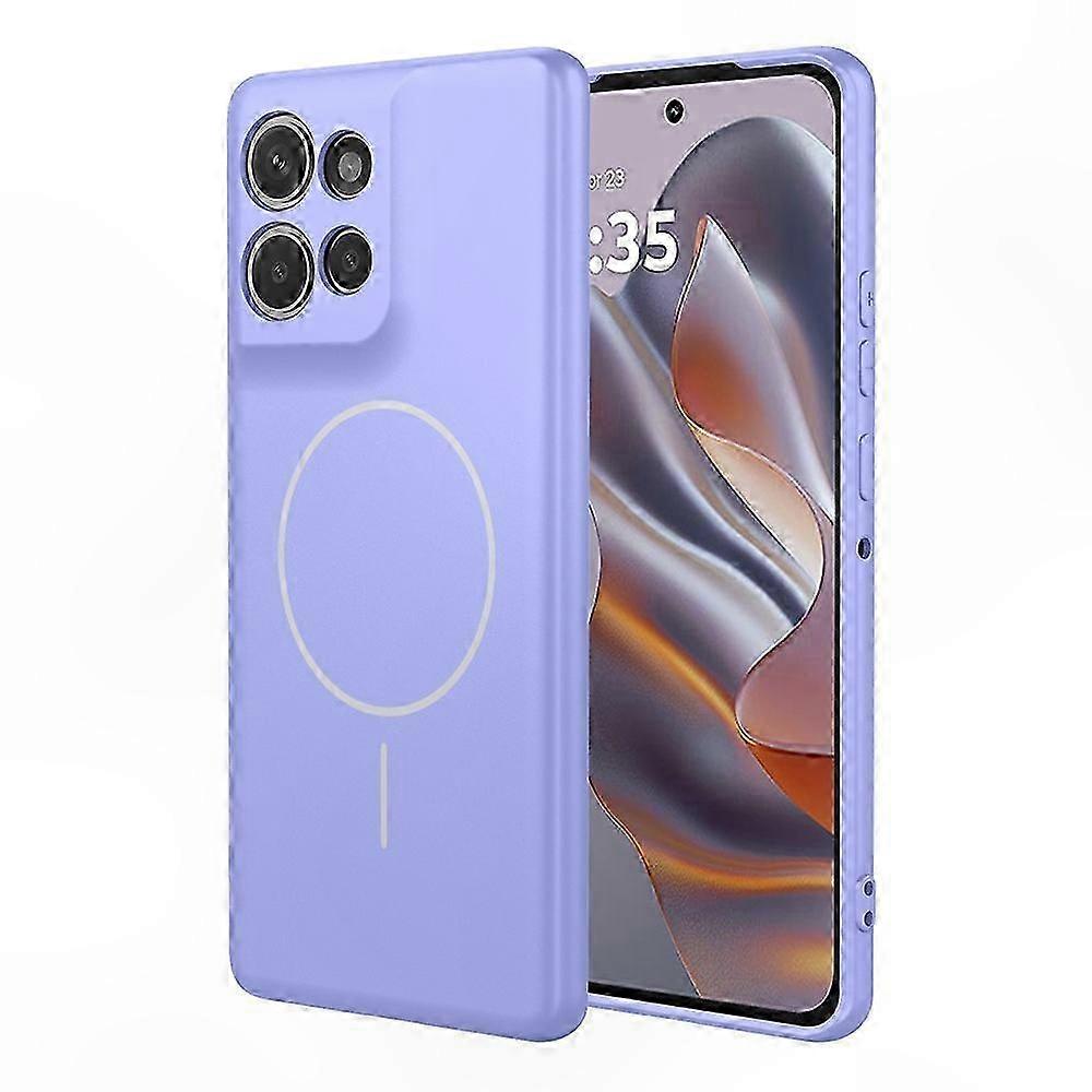 Weiche Tpu-rückseite Für Motorola Edge 50 Neo 5g, Magsafe-kompatibel, Schlanke Und Leichte Schutzhülle, Stoßfest Mit Integrierten Magneten, Transparent, 1 Stück