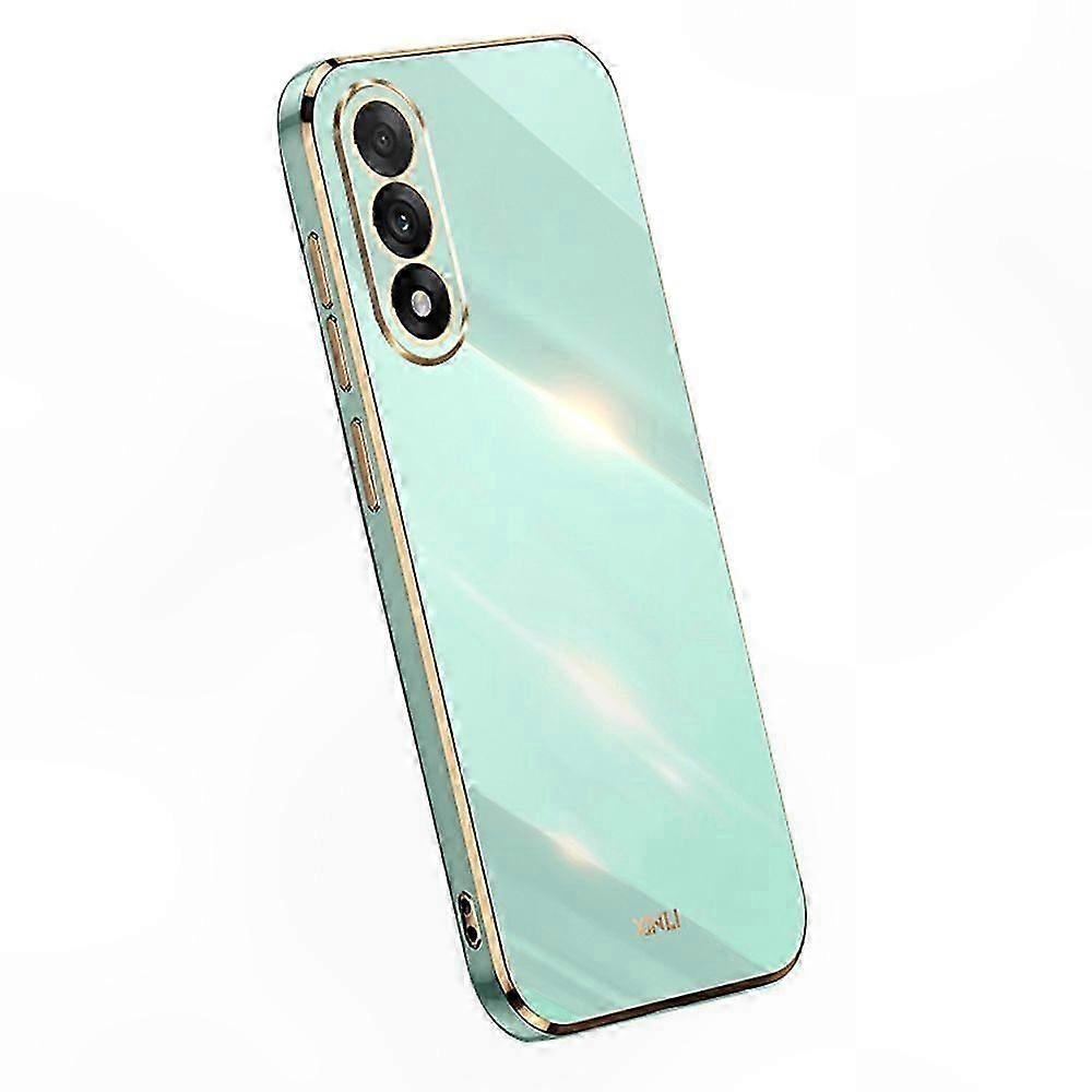 Transparente Tpu-5g-smartphone-hülle Mit Galvanisiertem Rahmen, Stoß- Und Kratzfest, Schlank Und Leicht