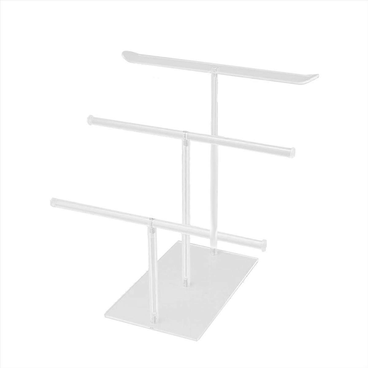 Transparenter Schmuckhalter Für Mädchen, Präsentationsständer Für Armbänder Und Haaraccessoires, Transparenter Haarorganizer.