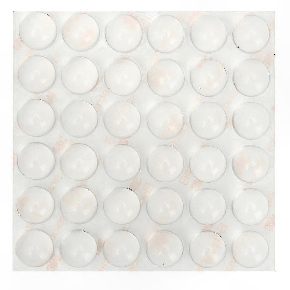 Selbstklebende Silikon-möbelgleiter, 36 Stück, Transparente Antirutschpads, Gummifüße, 16 X 10 Mm