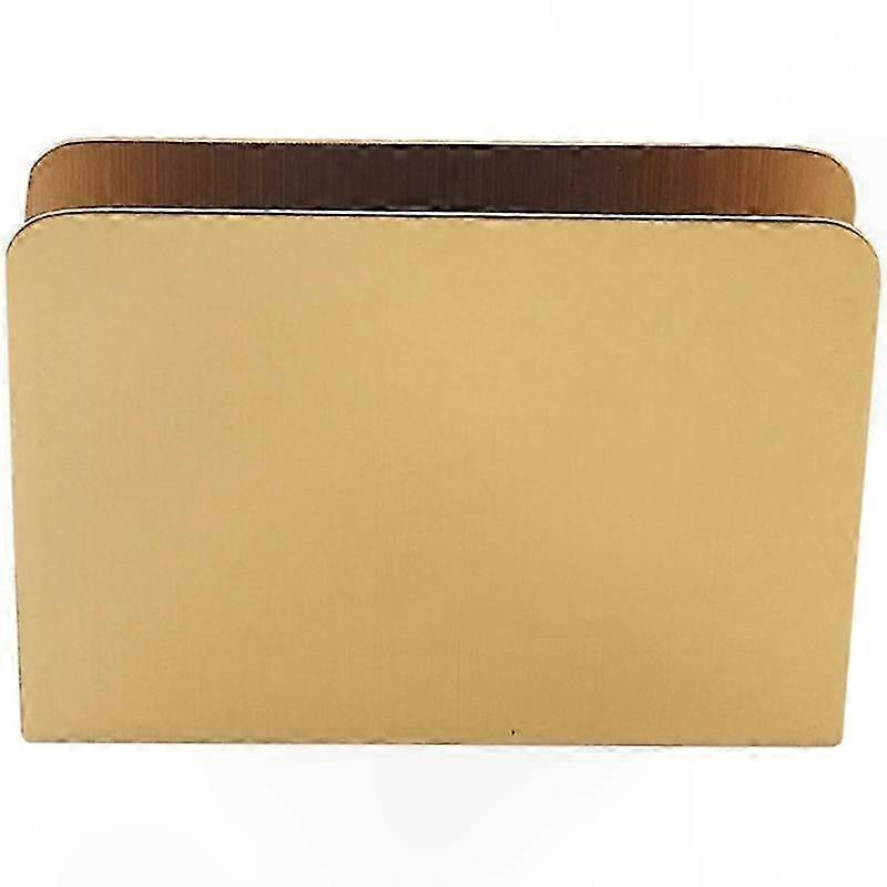 Eleganter Handtuchhalter Aus Goldfarbenem Eisen, Aufbewahrung Für Taschentücher Für Zuhause Und Hotel, Luxuriöse Metalloberfläche, Vielseitiges Dekorationsaccessoire.