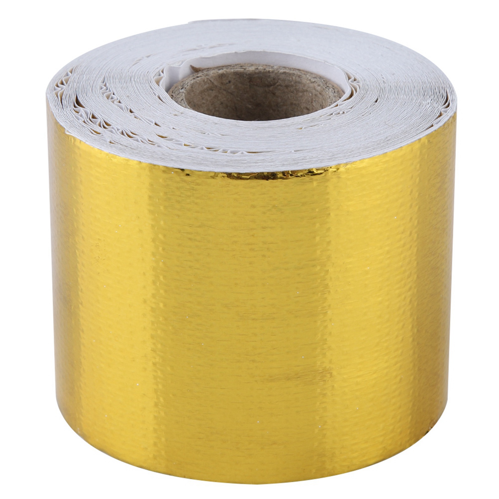Reflektierendes, Goldfarbenes Aluminiumklebeband Für Autos, Hitzeschutz, 10 M X 5 Cm, Einzelrolle