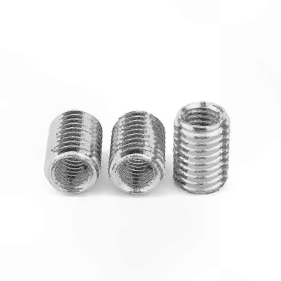 M12 Auf M10 Gewinderohradapter, 5er-packung, Silberfarbene Fittings Für Förderschnecke