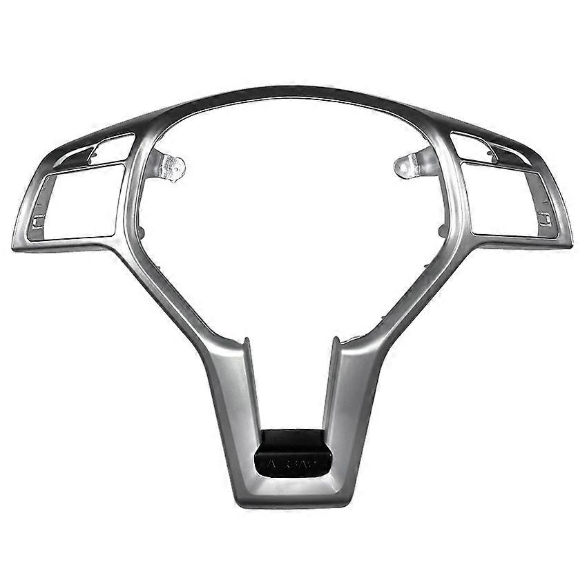 Lenkradblende Aus Aluminium Für Mercedes Ace Gla-klasse, Silberfarben, Dekorative Innenabdeckung, Ersatzteil, Autoersatzteil, Stilvoller Lenkradschutz, 1 Stück