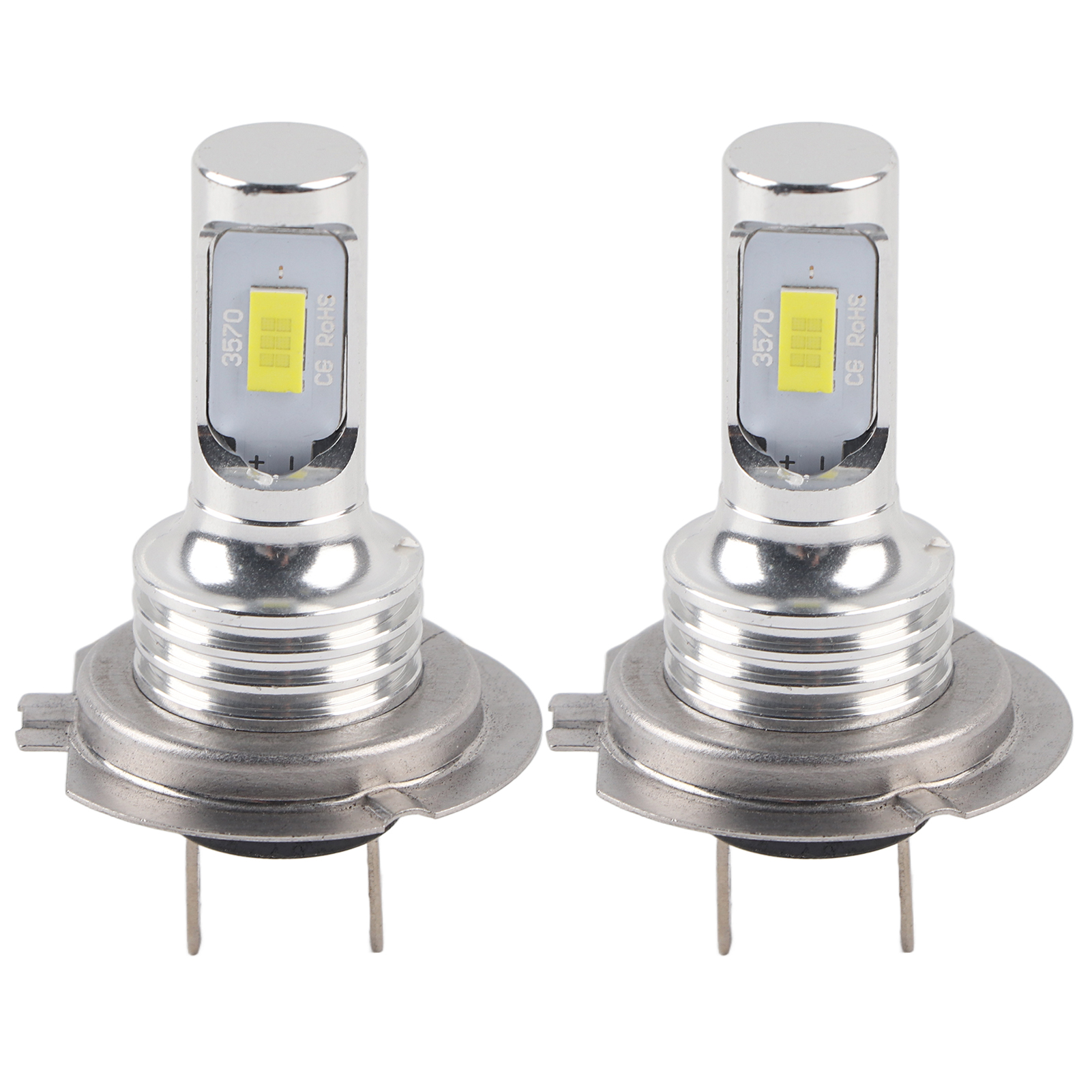 2 H7 80w 6000k Weiß 12v Universal-led-lampen Für Nebelscheinwerfer