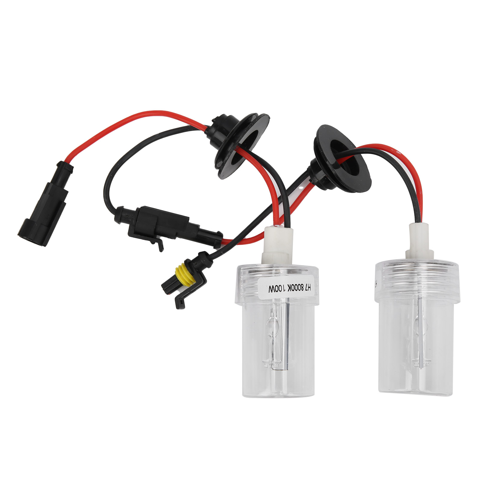 2 H7 100w 8000k Xenon-hid-lampen Für 12v-autoscheinwerfer, Kaltweiße Projektorlampen, Paar