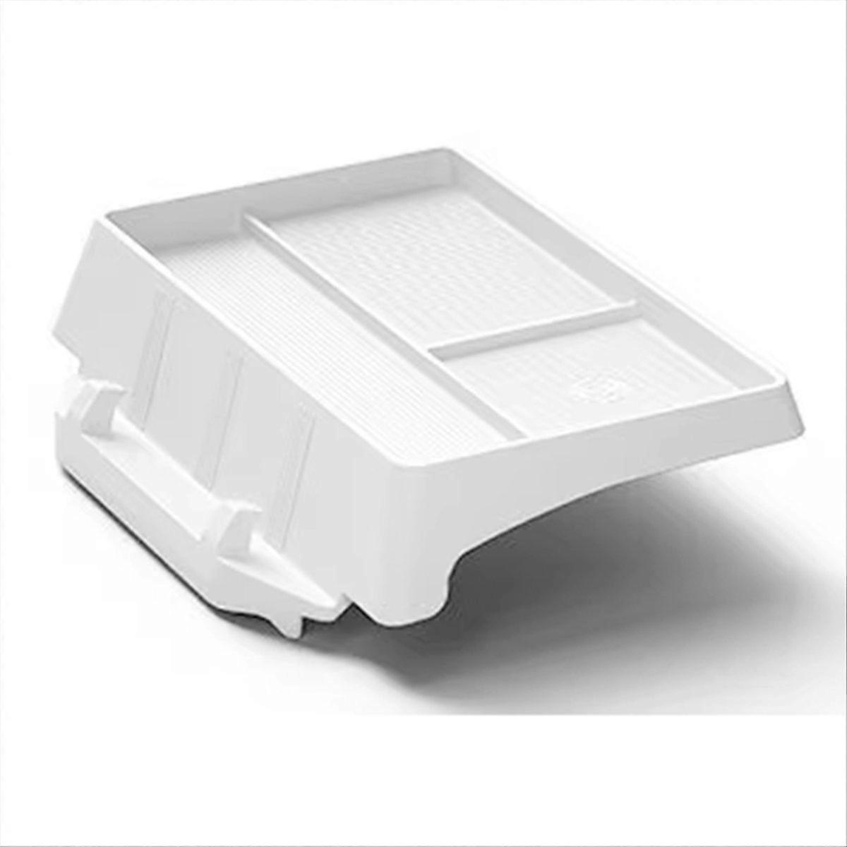 Weißer Silikon-auto-gadget-halter Für Model Y, Organizer Für Die Mittelkonsole, Praktische Und Stilvolle Aufbewahrung